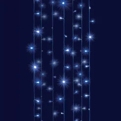 BLACHERE Rideau lumineux H2 m L2 m 96 LED Interconnectable Bicolore Bleu et blanc froid Bicolore Bleu Blanc froid Online
