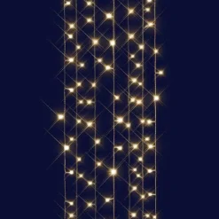 BLACHERE Rideau lumineux interconnectable H2 m L2 m 96 LED Flash Blanc chaud Discount
