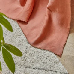 EMINZA Rideau lyocell Tencel™ ajustable (140 x max 270 cm) Olivia Terracotta Online