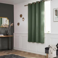 EMINZA Rideau obscurcissant (140 x 180 cm) Dark Vert romarin Hot