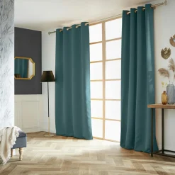 EMINZA Rideau obscurcissant (140 x 280 cm) Dark Bleu canard Hot