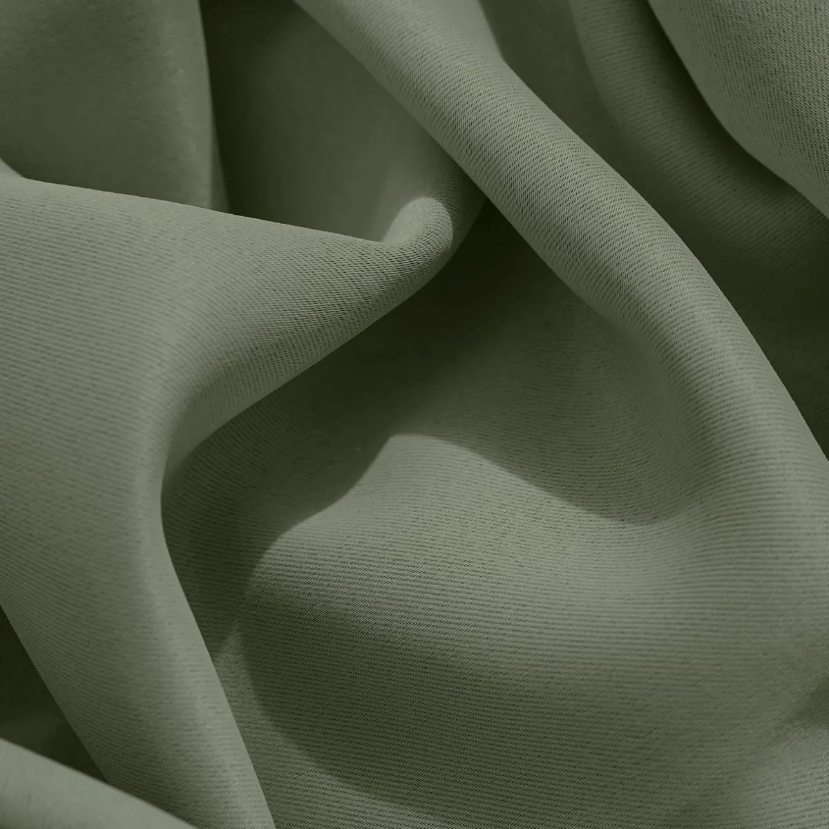 EMINZA Rideau obscurcissant galon fronceur (140 x 260 cm) Dark Vert kaki Clearance