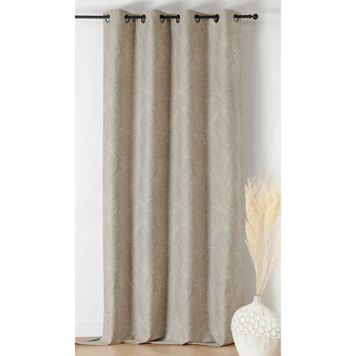 LINDER Rideau obscurcissant isolant (140 x 240 cm) Bengale Beige Sale