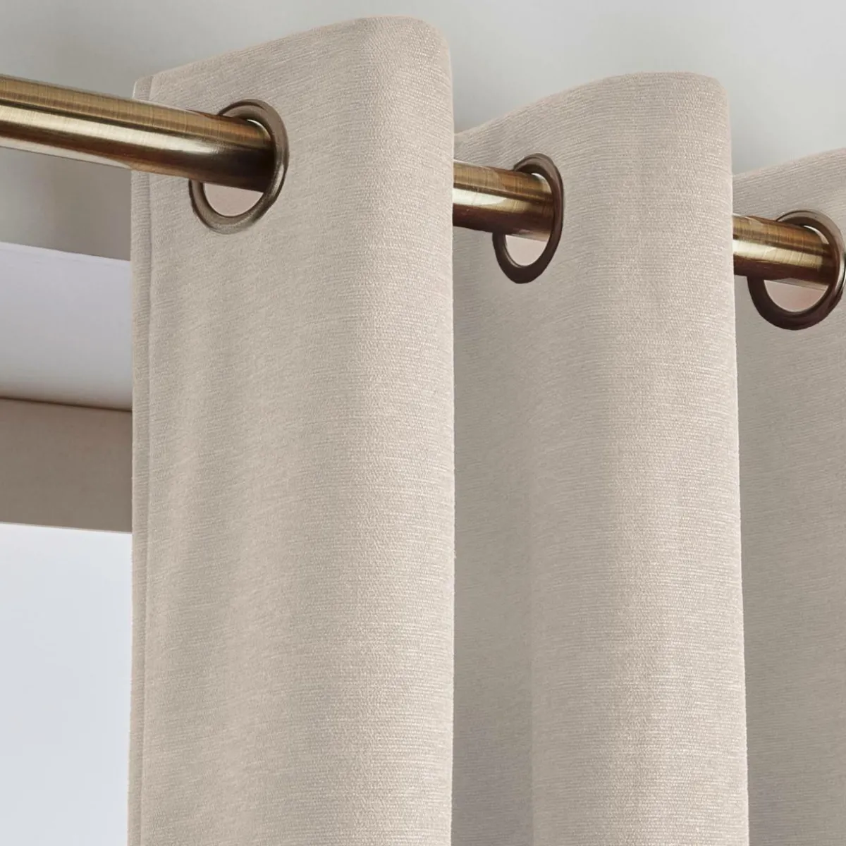 EMINZA Rideau obscurcissant thermique (180 x 260 cm) Minuit Taupe Outlet