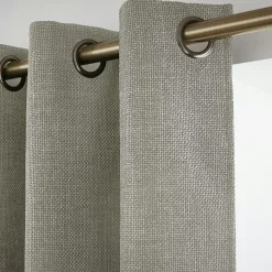 EMINZA Rideau obscurcissant thermique (140 x 280 cm) Alba Taupe Outlet