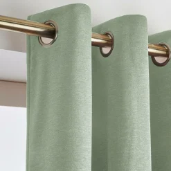 EMINZA Rideau obscurcissant thermique (140 x 180 cm) Minuit Vert kaki Outlet