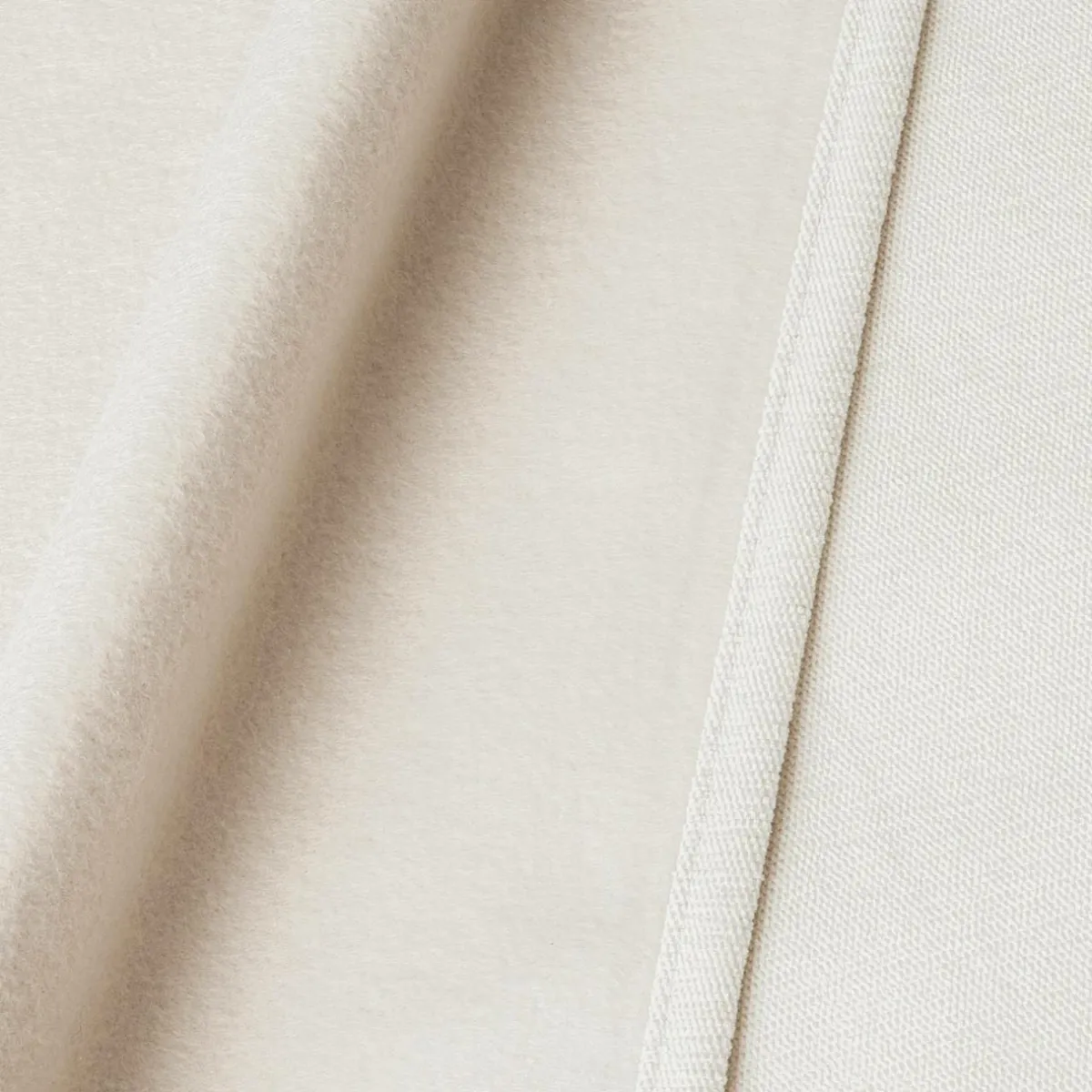 EMINZA Rideau obscurcissant thermique galon fronceur (280 x 240 cm) Minuit sable Beige Best