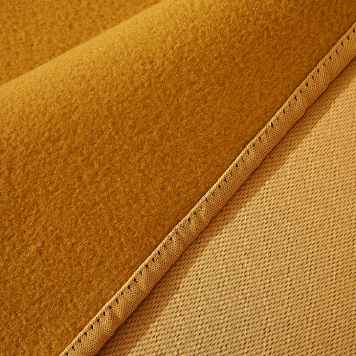 EMINZA Rideau obscurcissant thermique (180 x 260 cm) Calore Jaune moutarde