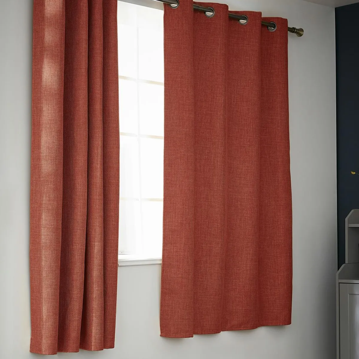 EMINZA Rideau obscurcissant thermique (140 x 180 cm) Alba Terracotta Online