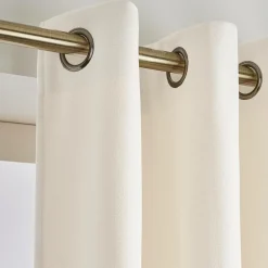 EMINZA Rideau obscurcissant thermique (140 x 180 cm) Minuit sable Beige