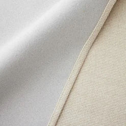 EMINZA Rideau obscurcissant thermique galon fronceur (140 x 240 cm) Alba grège Beige