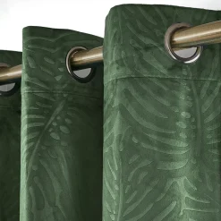 EMINZA Rideau obscurcissant velours (140 x 240 cm) Fern Vert romarin Clearance