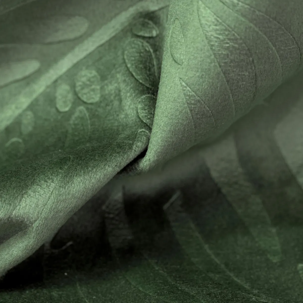 EMINZA Rideau obscurcissant velours (180 x 260 cm) Fern Vert romarin Clearance