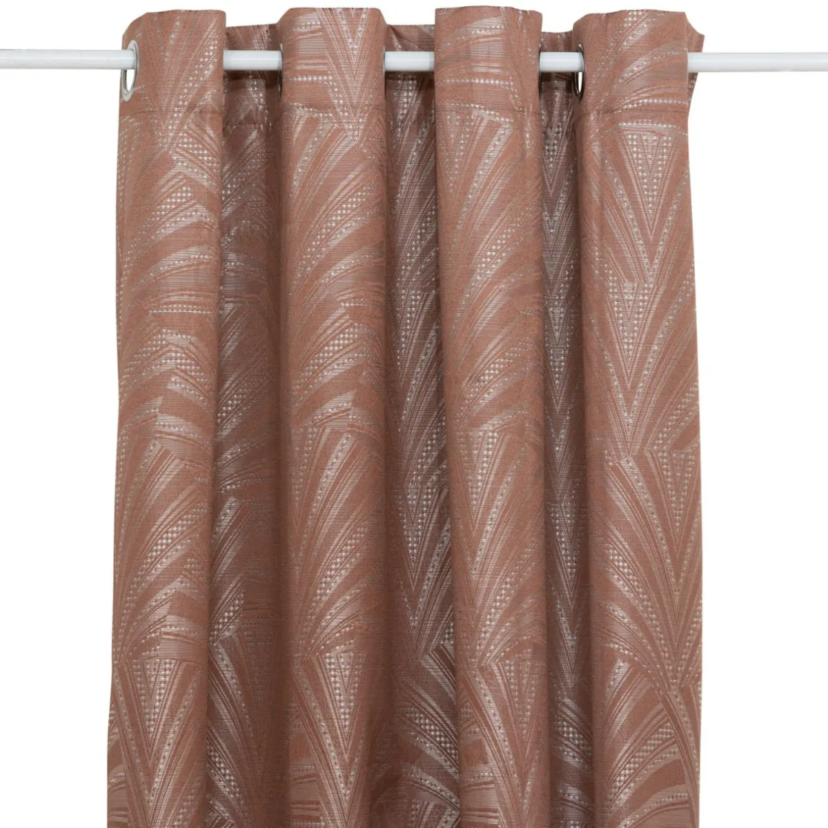 Atmosphera, cru017dateur d'intu017drieur Rideau occultant (140 x 260 cm) Effie tonka Marron Discount