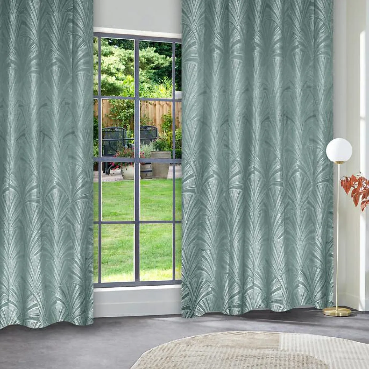 Atmosphera, cru017dateur d'intu017drieur Rideau occultant (140 x 260 cm) Effie Bleu New