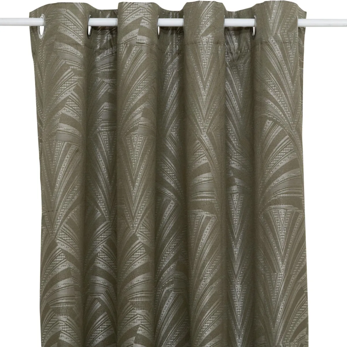 Atmosphera, cru017dateur d'intu017drieur Rideau occultant (140 x 260 cm) Effie Vert kaki Best