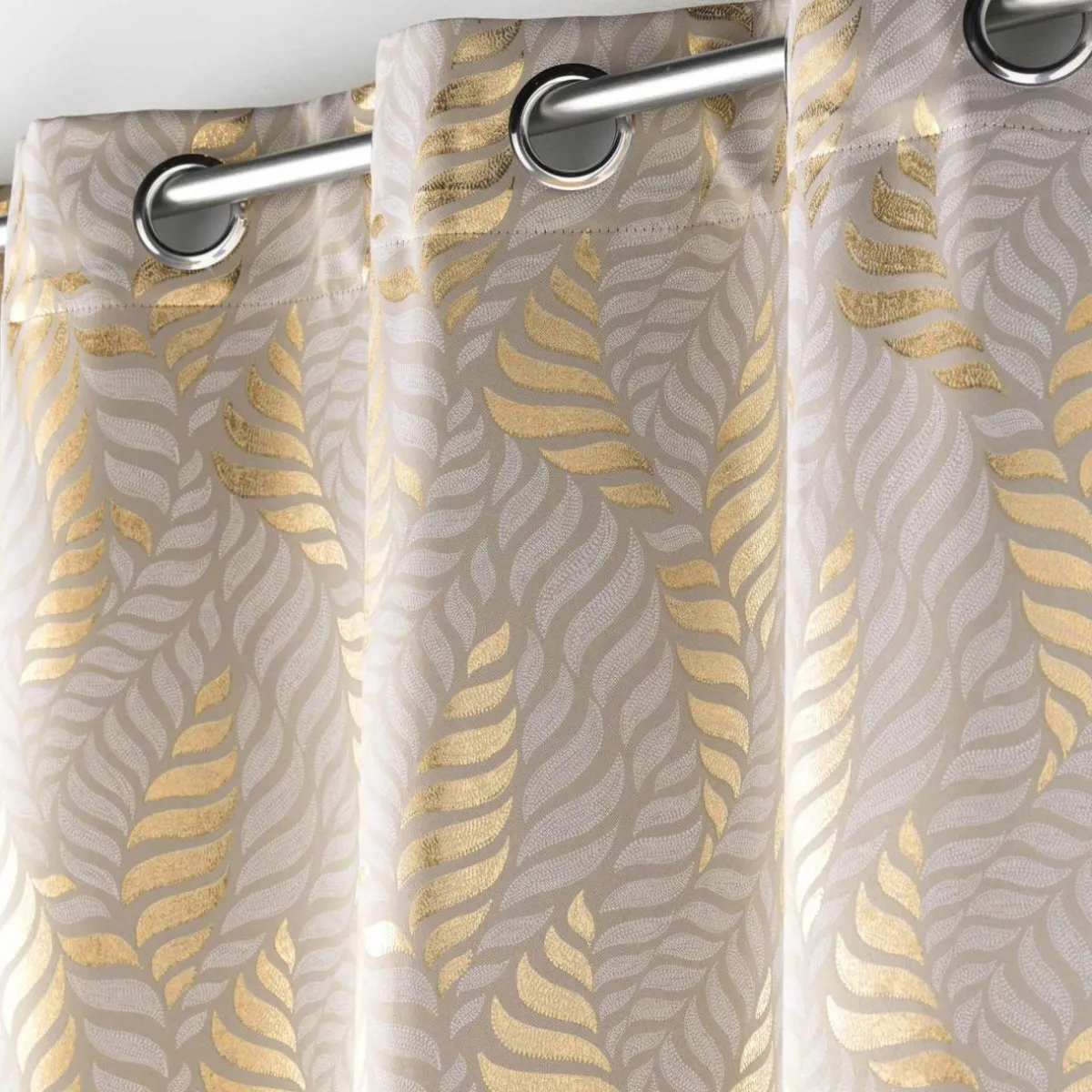 douceur d'intu017drieur Rideau occultant (140 x 260 cm) Lyra Taupe Hot