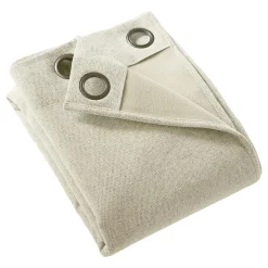 EMINZA Rideau occultant isolant Total Blackout (140 x 180 cm) Magnus Beige Outlet