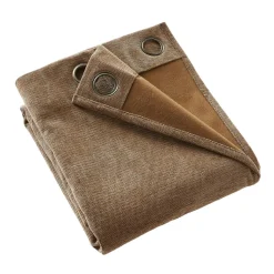 EMINZA Rideau occultant isolant Total Blackout (140 x 240 cm) Magnus Camel New