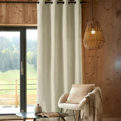 EMINZA Rideau occultant isolant Total Blackout (140 x 240 cm) Magnus Beige Online
