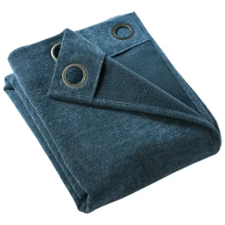EMINZA Rideau occultant isolant Total Blackout (140 x 180 cm) Magnus Bleu nuit Outlet