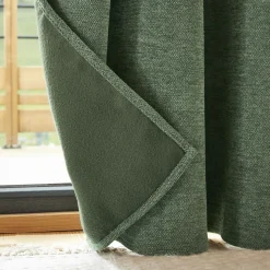 EMINZA Rideau occultant isolant Total Blackout (140 x 180 cm) Magnus Vert romarin Hot