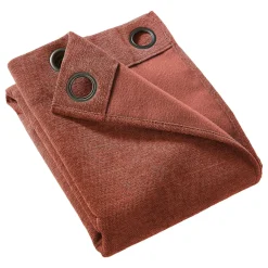 EMINZA Rideau occultant isolant Total Blackout (140 x 240 cm) Magnus Terracotta Clearance