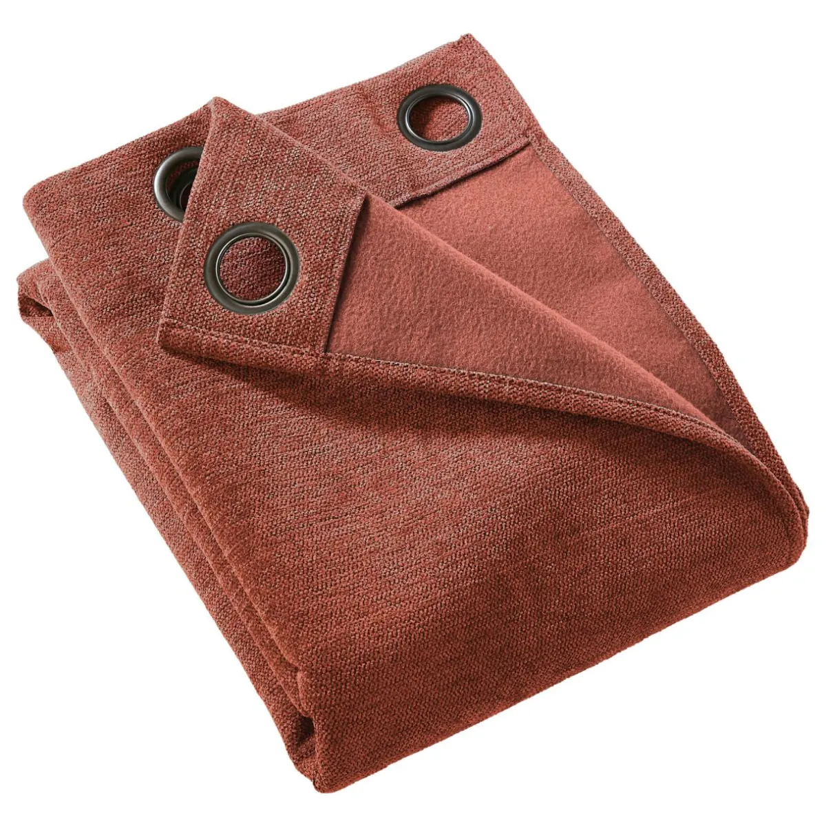 EMINZA Rideau occultant isolant Total Blackout (140 x 240 cm) Magnus Terracotta Clearance