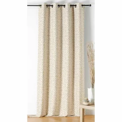 LINDER Rideau occultant isolant (140 x 240 cm) Artica Jaune moutarde Clearance