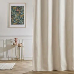 EMINZA Rideau occultant Total Blackout (140 x 240 cm) Ombra sable Beige