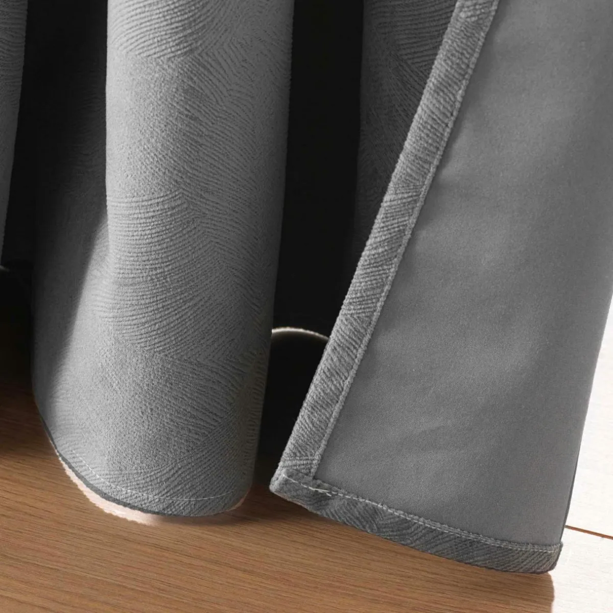 douceur d'intu017drieur Rideau occultant velours (140 x 260 cm) Olympe Gris Anthracite Hot