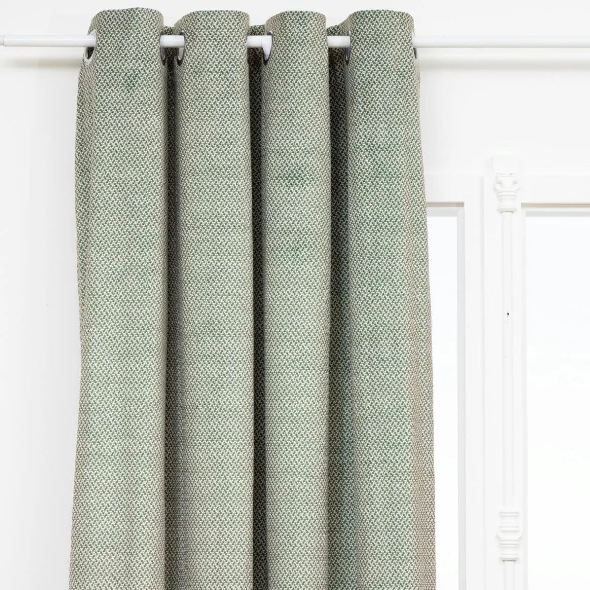 Atmosphera, cru017dateur d'intu017drieur Rideau occultant velours (135 x 260 cm) Yupi Vert kaki Best