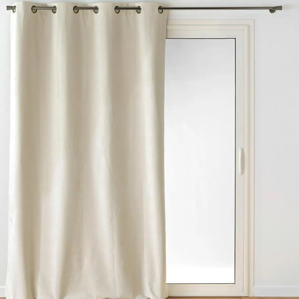 douceur d'intu017drieur Rideau occultant velours (140 x 260 cm) Olympe Ecru Best
