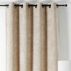 LINDER Rideau oeillets (135 x 250 cm) Aspen Beige