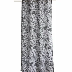 ENJOY HOME Rideau oeillets (135 x 240 cm) Bundi Gris foncé Sale