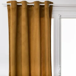 ATMOSPHERA Rideau oeillets (140 x 260 cm) Lilou mordoré Marron Discount