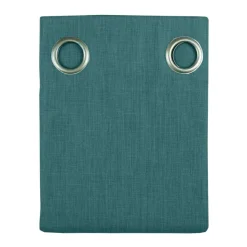 LOVELY CASA Rideau oeillets (140 x H260 cm) Béa Bleu canard Sale