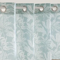 douceur d'intu017drieur Rideau polycoton (140 x 240 cm) Hera Bleu Discount