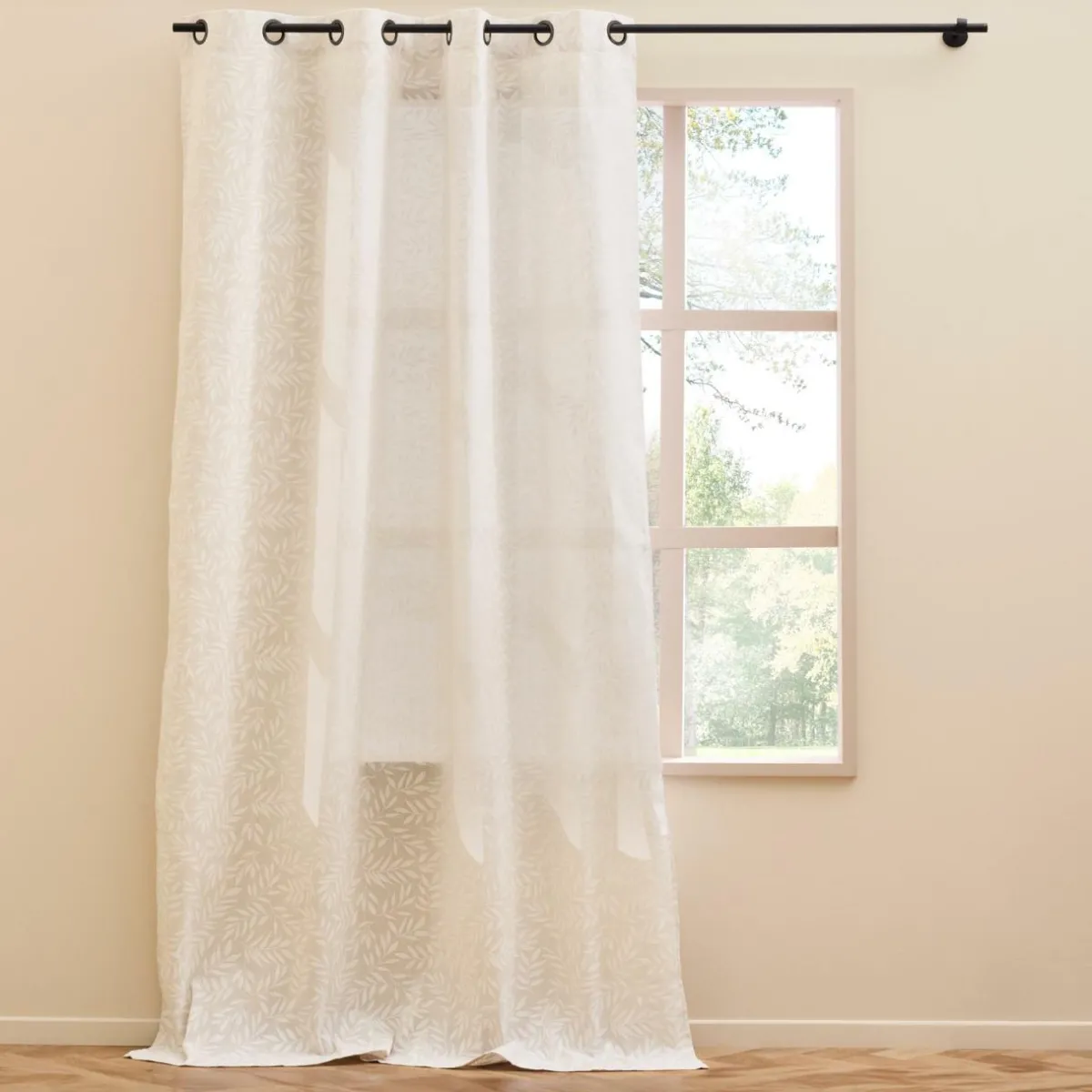 douceur d'intu017drieur Rideau polycoton (140 x 240 cm) Naya Beige New