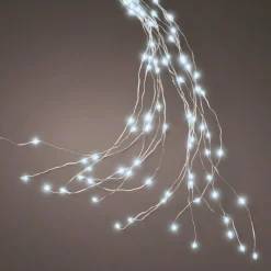 KAEMINGK Rideau pour sapin H1,80 m 408 Micro LED Flashing light Blanc froid Sale