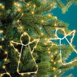 KAEMINGK Rideau pour sapin Micro Led H2,10 m 762 LED Ange Blanc très chaud Online