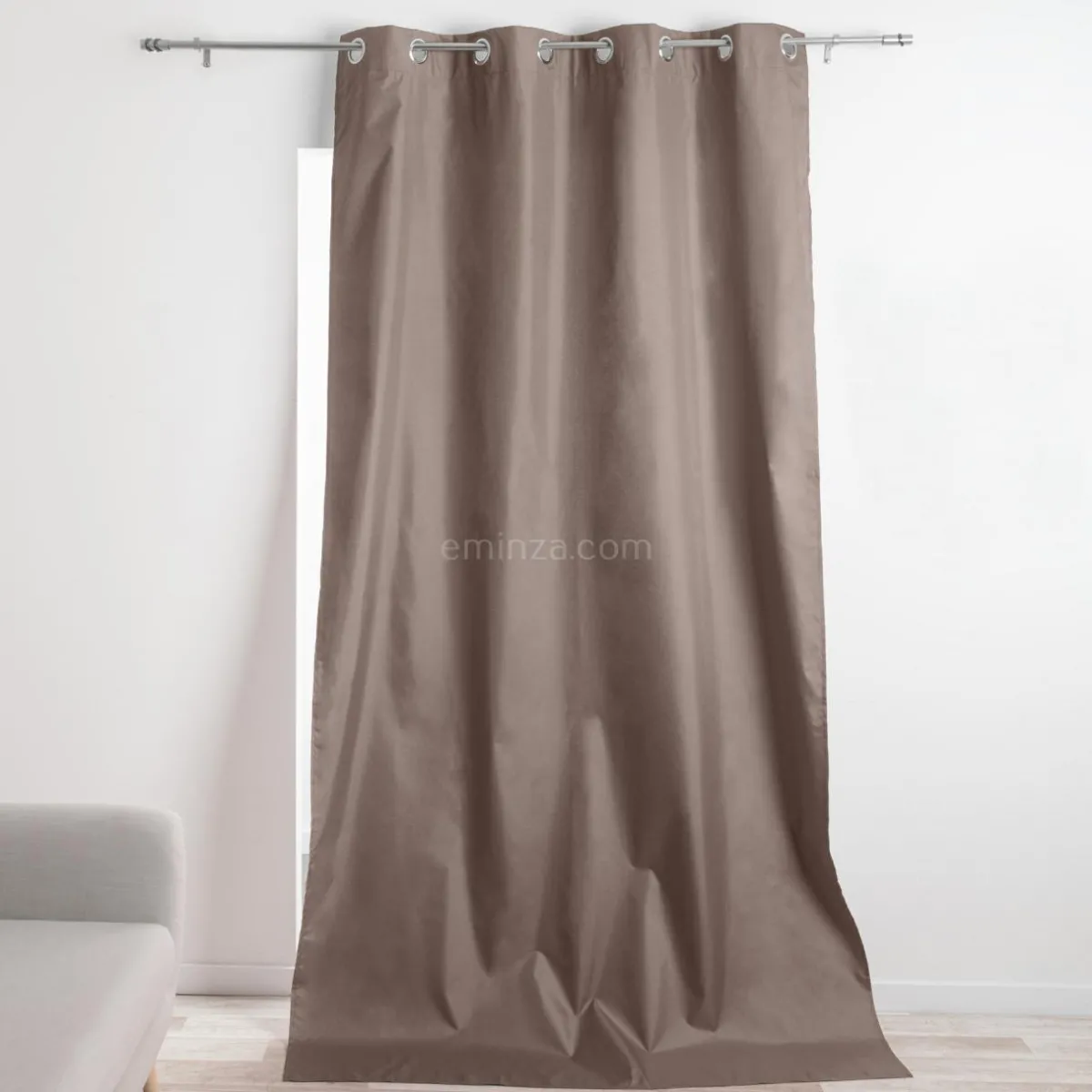 DOUCEUR D'INTERIEUR Rideau thermique (140 x 260 cm) Icemount Taupe Hot