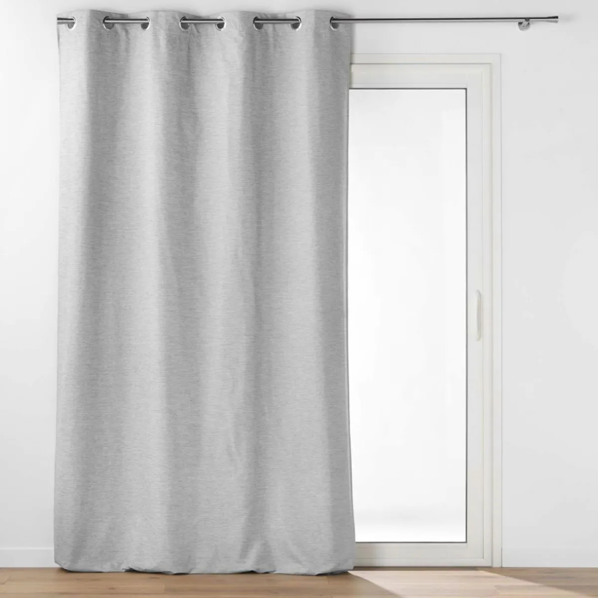 DOUCEUR D'INTERIEUR Rideau thermique doublure amovible (140 x 260 cm) Coverline Gris clair Hot