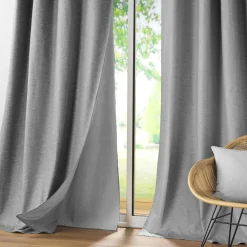 DOUCEUR D'INTERIEUR Rideau thermique doublure amovible (140 x 260 cm) Coverline Gris Anthracite Sale