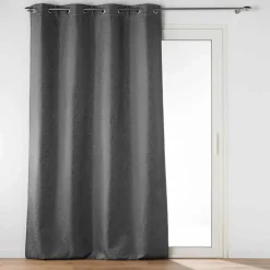 DOUCEUR D'INTERIEUR Rideau thermique isolant (140 x 260 cm) Polarine Gris Anthracite Outlet