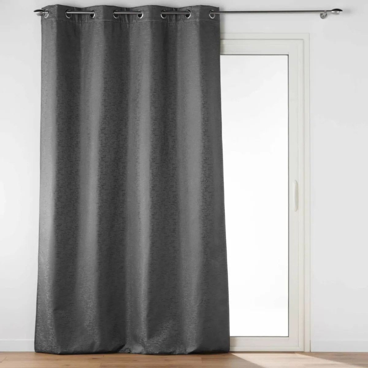 DOUCEUR D'INTERIEUR Rideau thermique isolant (140 x 260 cm) Polarine Gris Anthracite Outlet