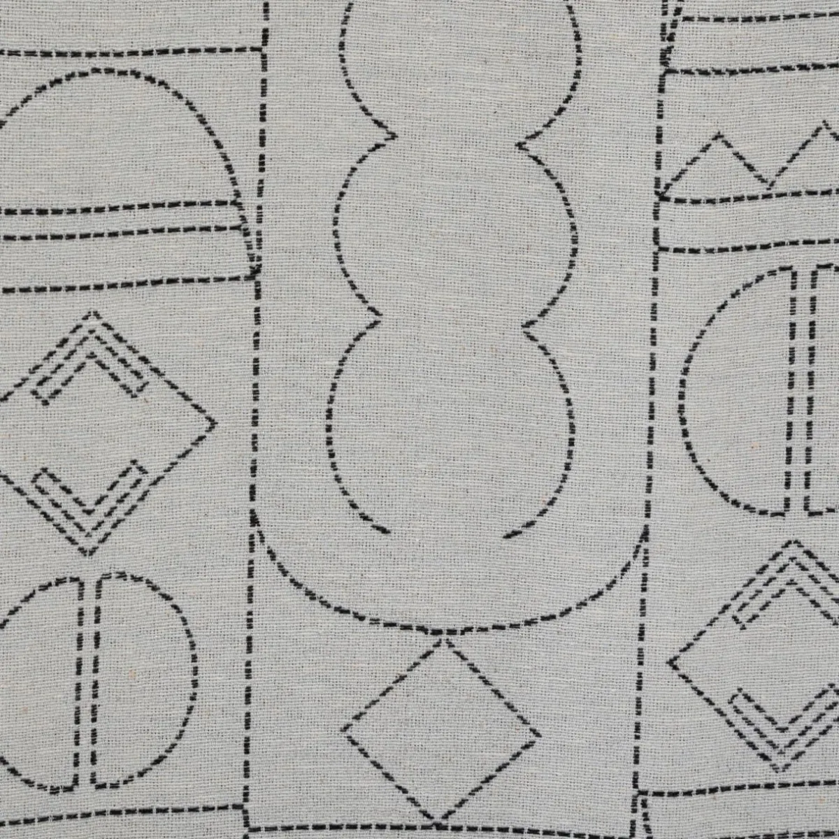 Atmosphera, cru017dateur d'intu017drieur Rideau tissé (140 x 260 cm) Mala Noir Clearance