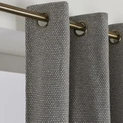 EMINZA Rideau tissage jacquard (140 x 240 cm) Oscar Gris Anthracite