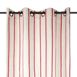 EMINZA Rideau toile de coton (135 x 260 cm) Ocealys Rouge Best