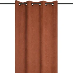 STOF Rideau velours (140 x 260 cm) Dandy Terracotta Best